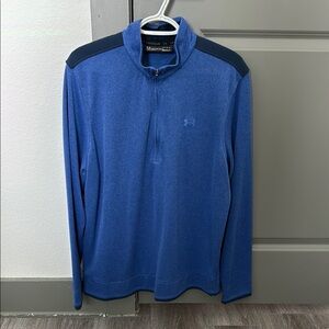 Under Armour Blue Quarter-Zip Pullover